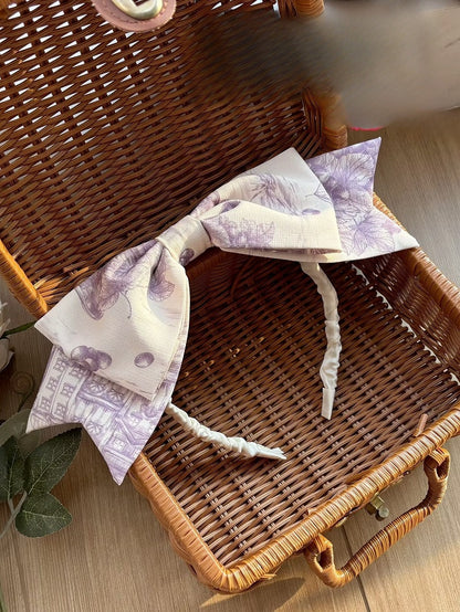 Pink / Blue KC Bowknot Purple