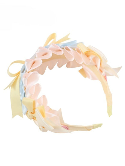 Ribbon Ruffled Sweet Bow Lolita KC