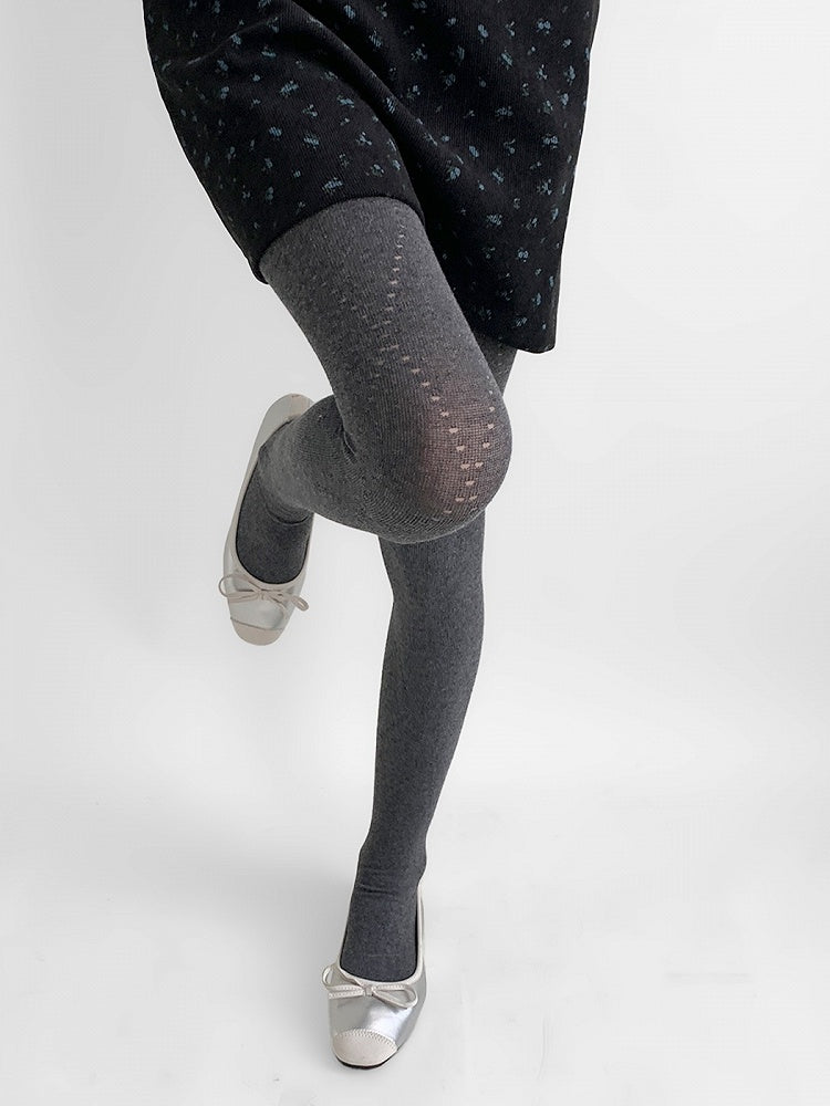 Tights Diamond Patterned Knitted Colors 4