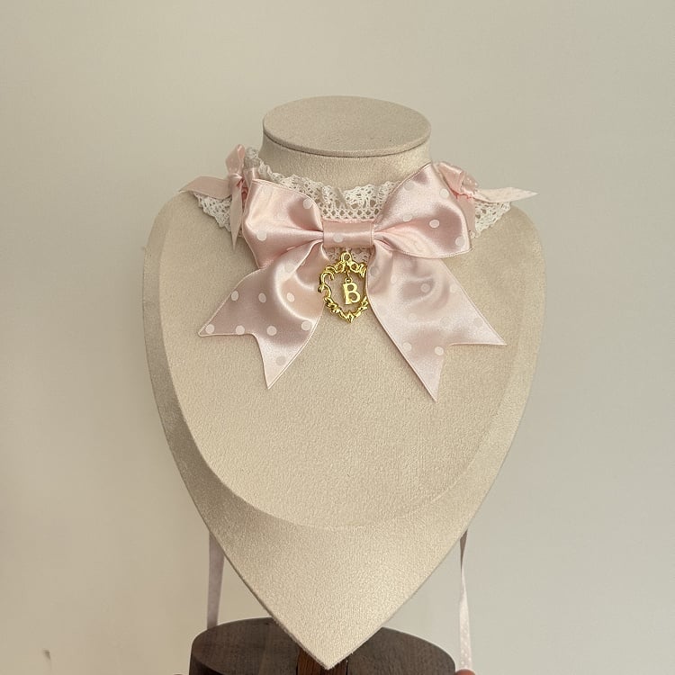 Multi-Color Lolita Sweet Choker Polka Dot