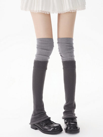 Warmers Two-Tone Leg Faux-Layered