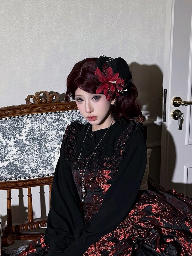 Gothic Lily Mini Hat - Miss Point