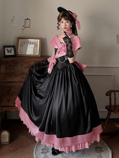 Black & White Lace Gloves - Treasure Box Factory
