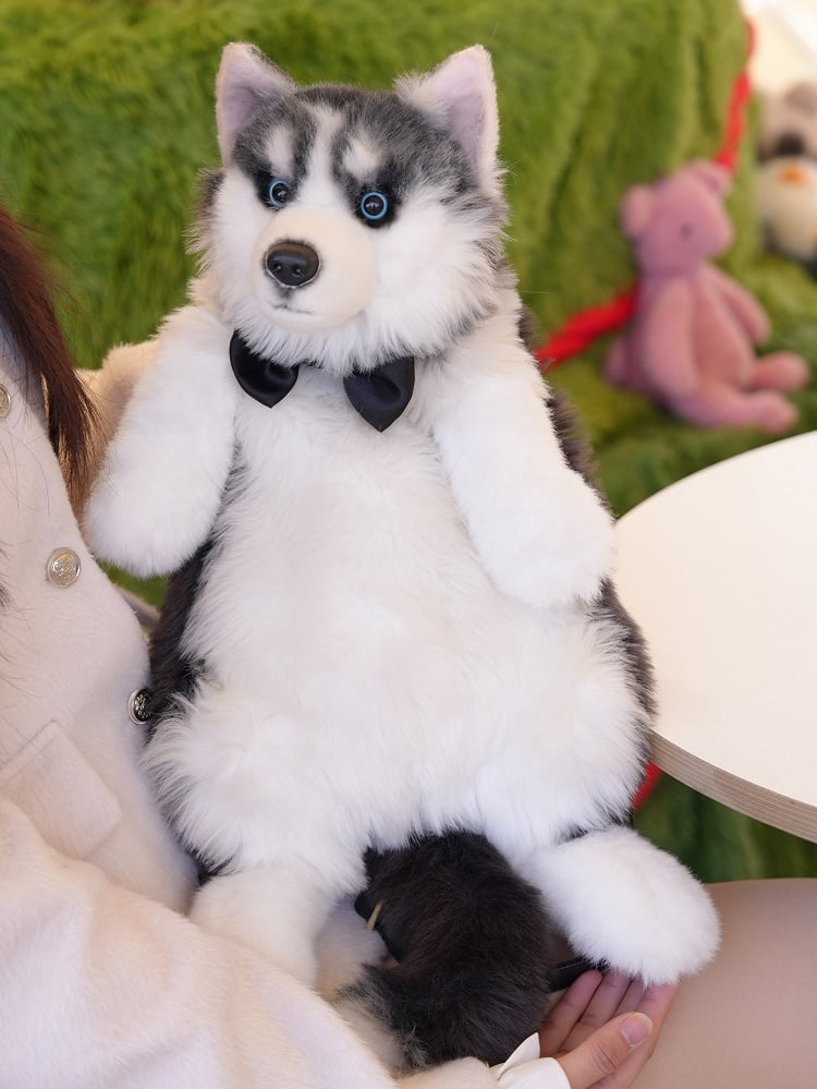 Dog Bag Backpack/Crossbody Realistic Cute Plush