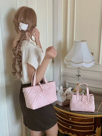 Elegant Diamond Handbag - S/M - Lalacita
