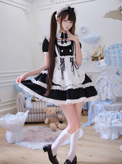 Black & White Bow Lace KC - Puppet Bombs