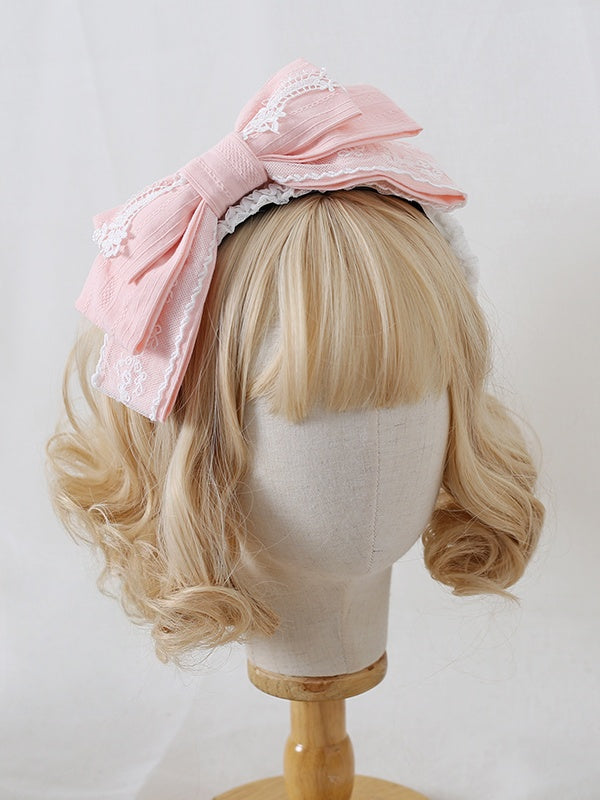 Off Center 10 Multi-Layer Graceful Lolita KC Colors Lace - Bowknot