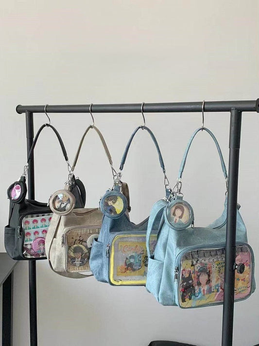 Bag Colors with Convertible Badge Ita Straps Holder 5