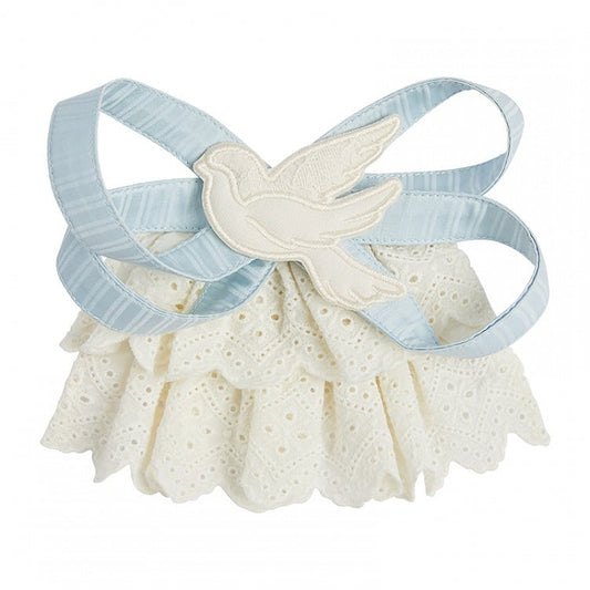 Hairclip Pink/Blue/Green Ribbon and Bow with Lace Lolita Dove Decoration