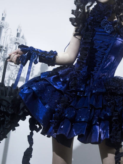 Cuffs Wrist White Purple Blue / Red