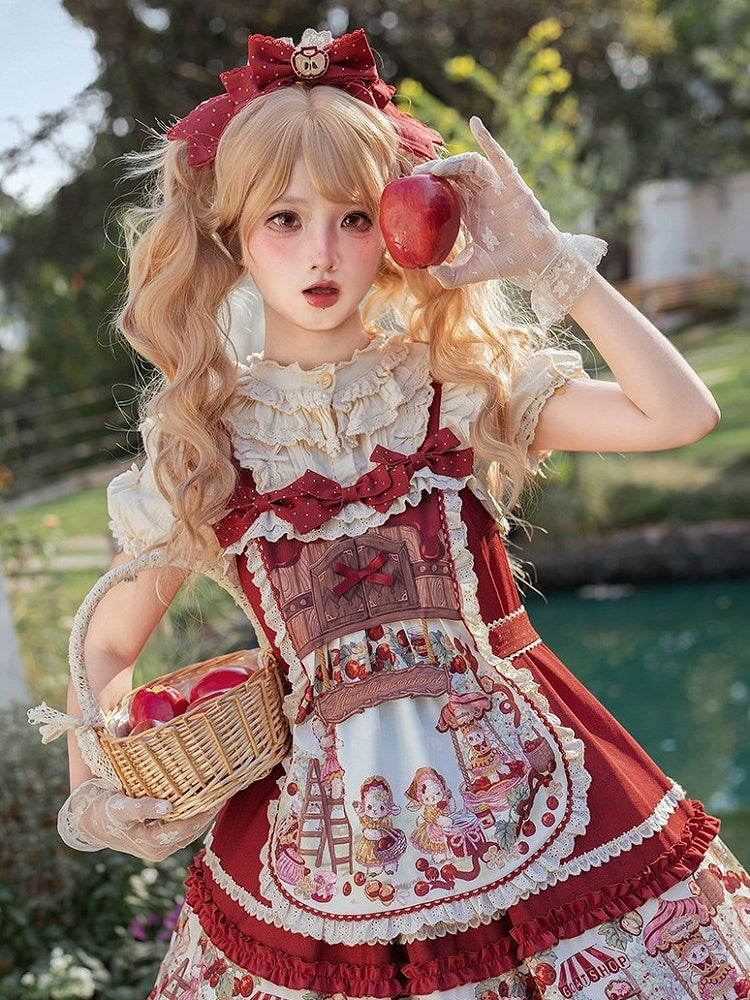 Red and White Sweet Polka Dot Headband - Honey Machine