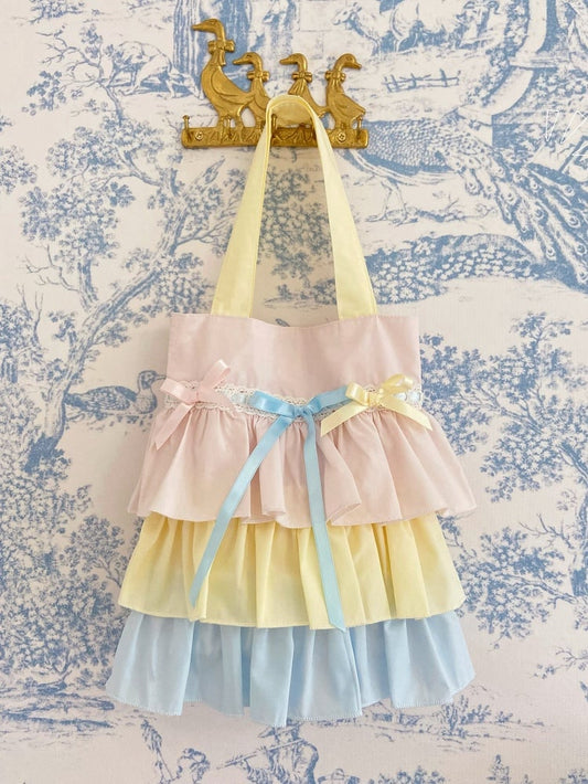 Regenbogen Pastell Süße Lolita Tasche Hand