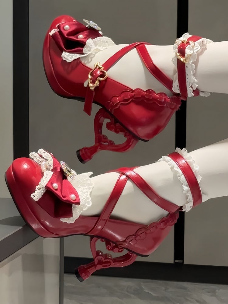 Bow Beads Embellished with