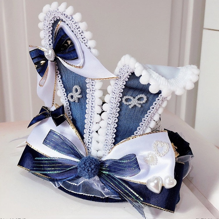 Vibes Hat Ears Color in Details Bowknot Wonderland Options Alice Mini Bunny 9