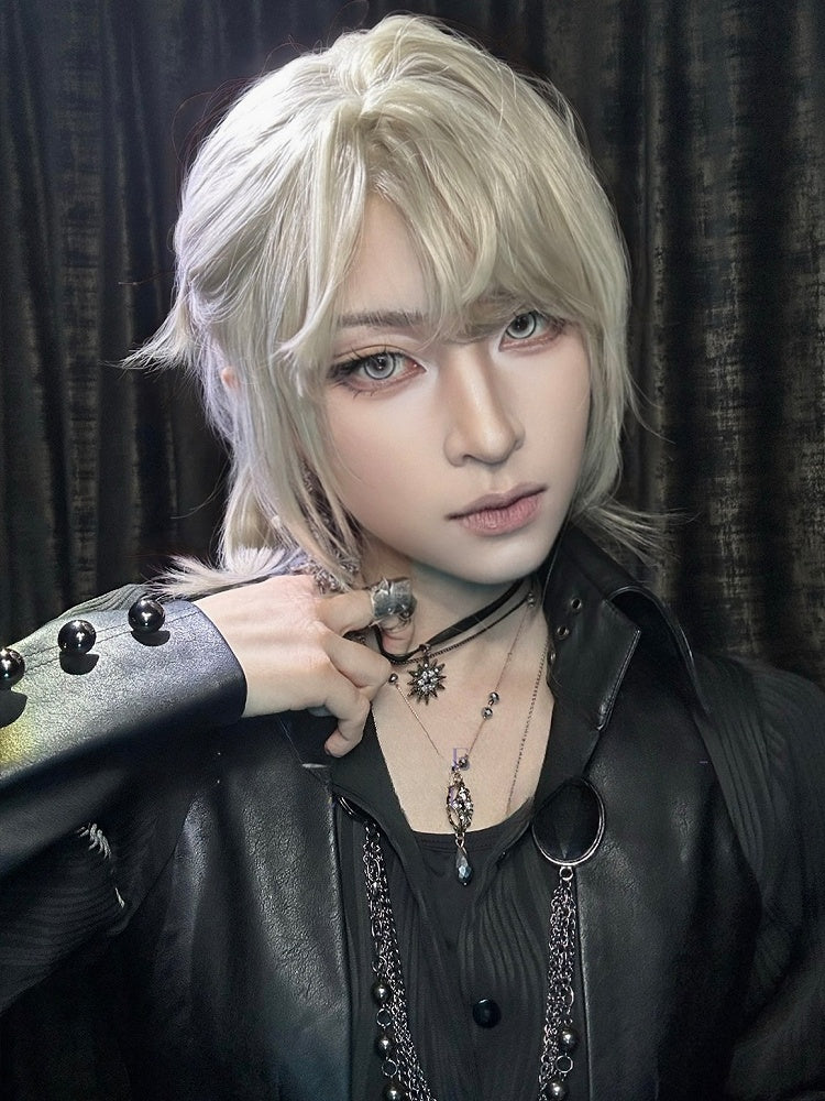 Länge Kurze Perücke Ouji 55CM Blond