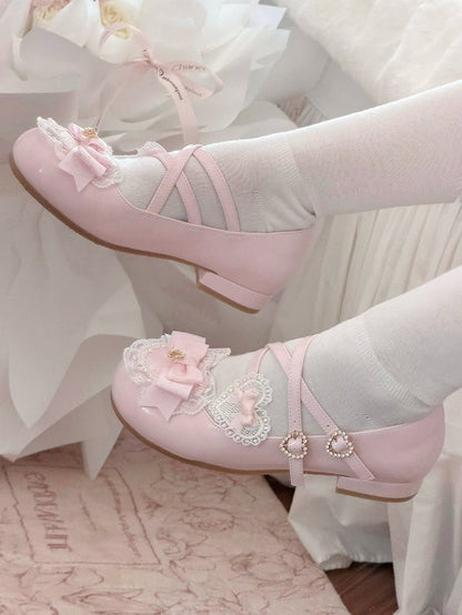 Janes - Sweet Lolita Mary Snap Crystal Heart