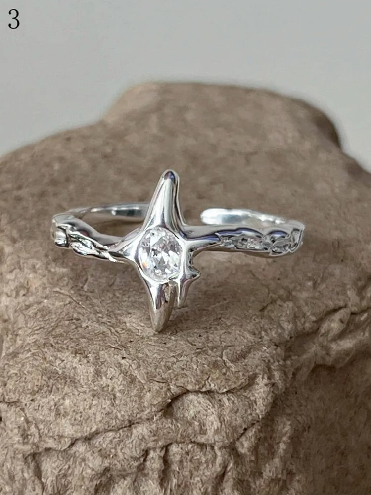 3 Ring Y2K Bittersweet Options Star/Shell