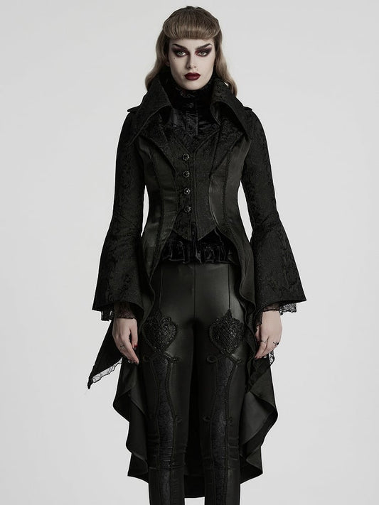 Black Jacket High-low Palace Goth Gorgeous