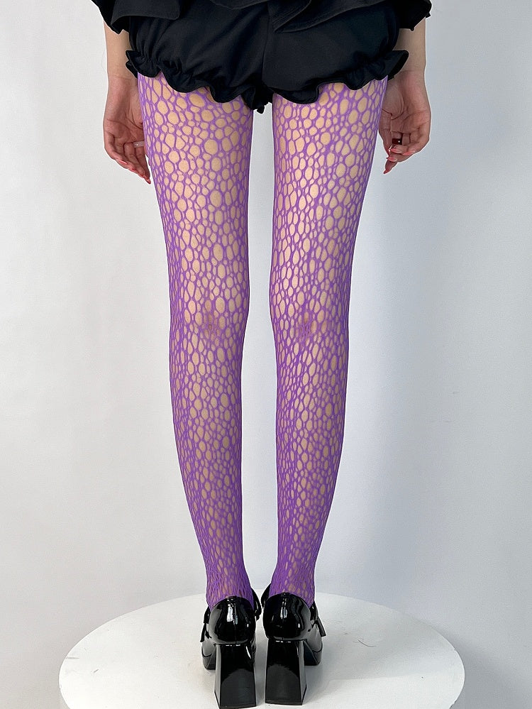 6 Design Y2K Cut-out Options Color Tights