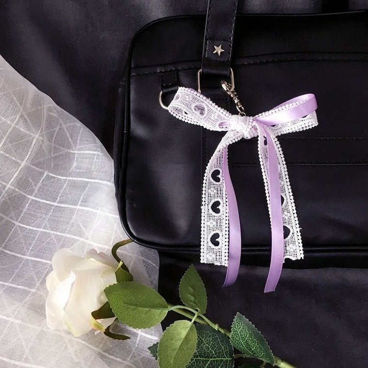 Colors Charm 4 Pattern Heart-shaped Bowknot Lace