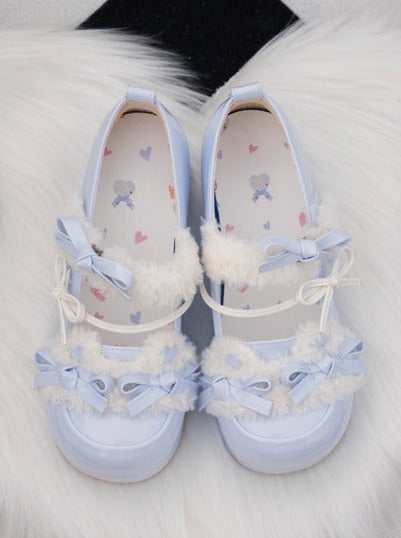 Original Lolita Shoes Round Ribbon Toe