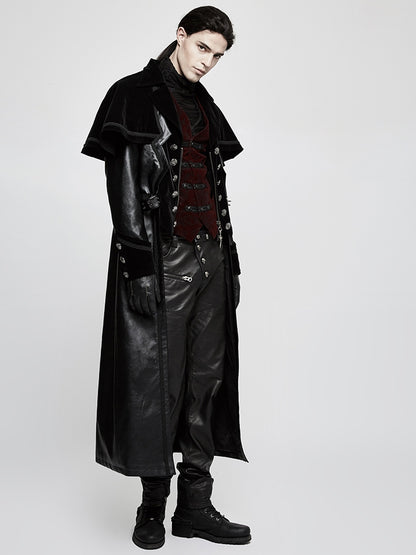 Men's Gothic Vest Red