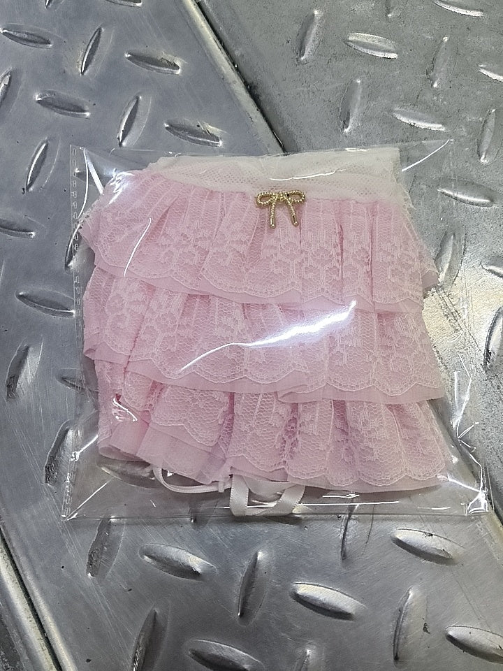 4 Colors Multi-Layer Lace Trim Tulle Leg Warmers with Strappy Design