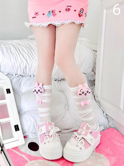 White Stockings 8 Options Kawaii