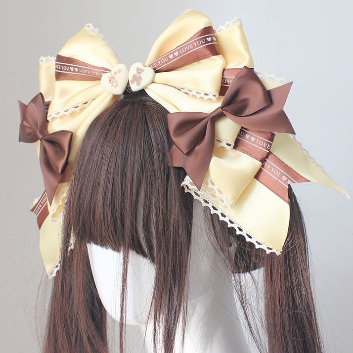 スイートロリータレーストリムボウノットKC