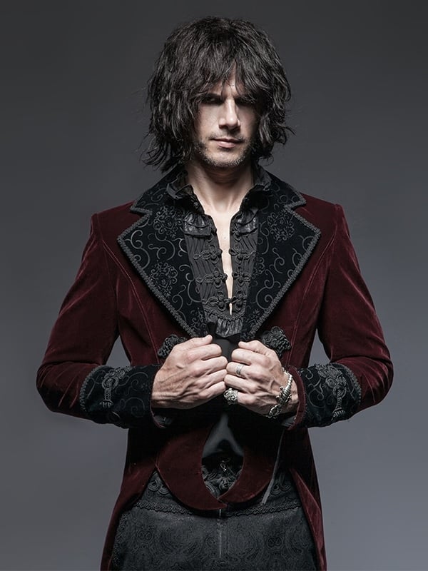 Jacket Tail Gentle Scissors With Red