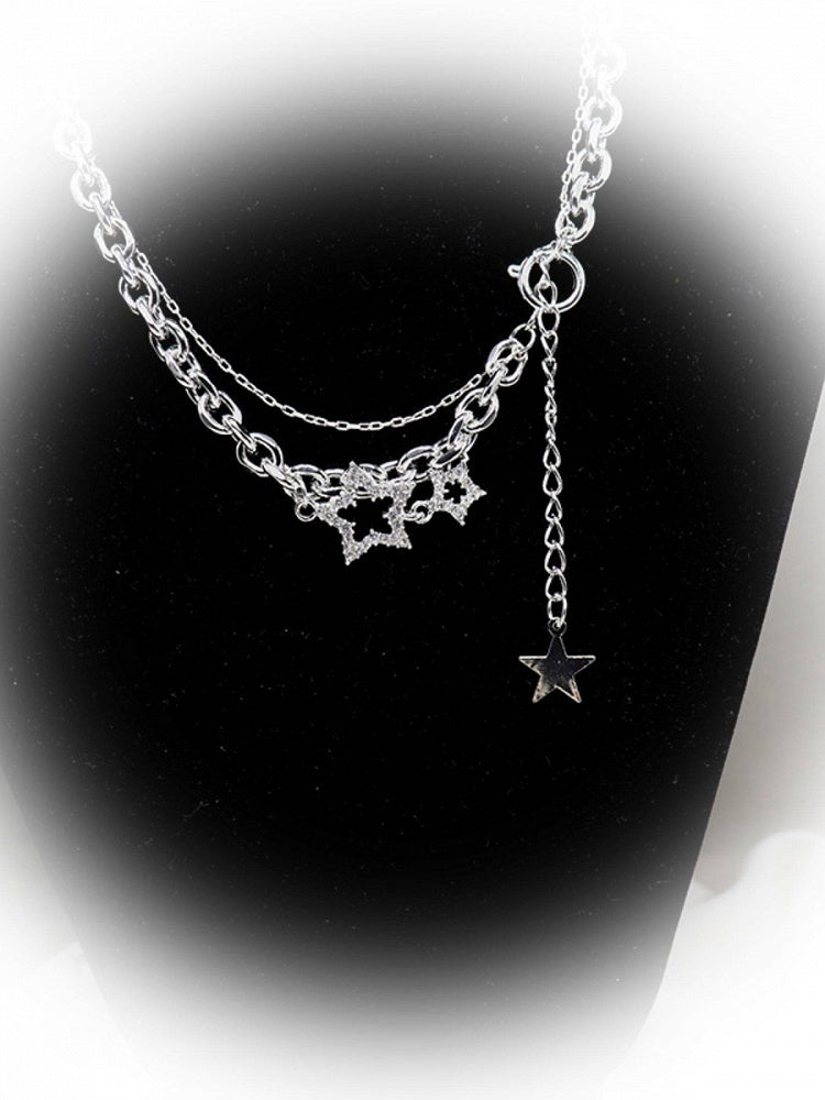 Silver Star Pendant Necklace - Kiwi Store