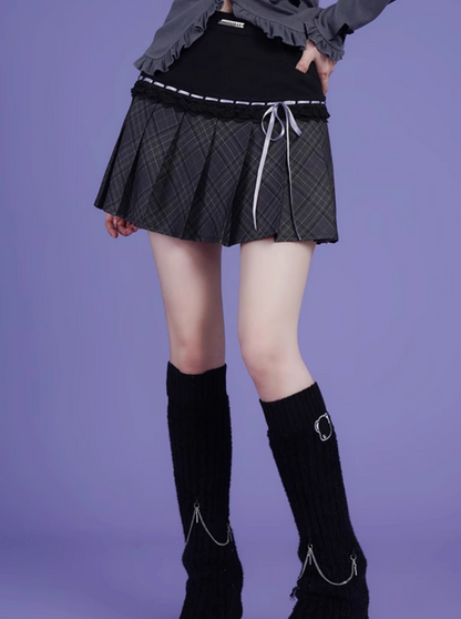 ダークステッチスイートスカート