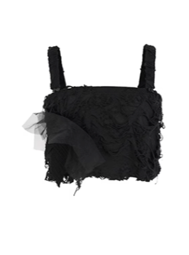 Camisole Hole Knit Dark