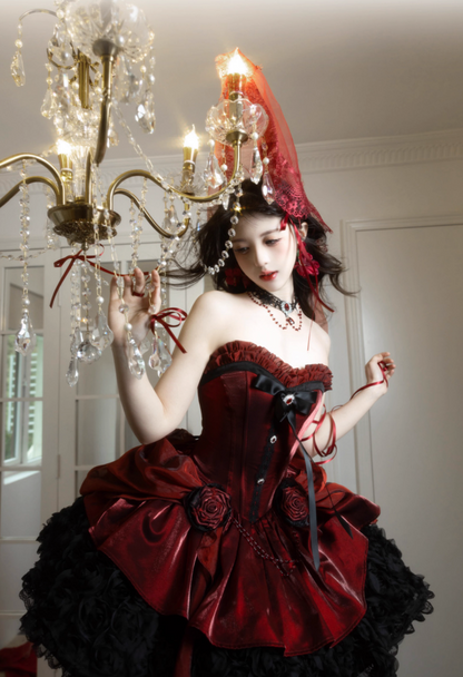 Set reservations: Trailing Gothic for Elegant Gorgeous Deadline 28th Rose April + Version Dress