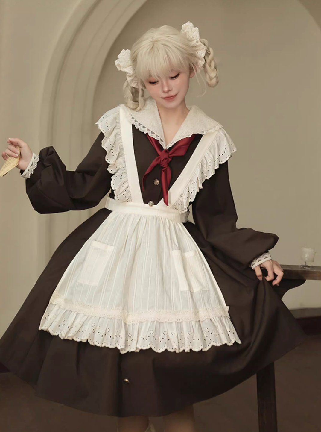 Deadline Spitzenkleid für Juni Eleganter Gürtel Eva 1 Kragen Reservierungen: