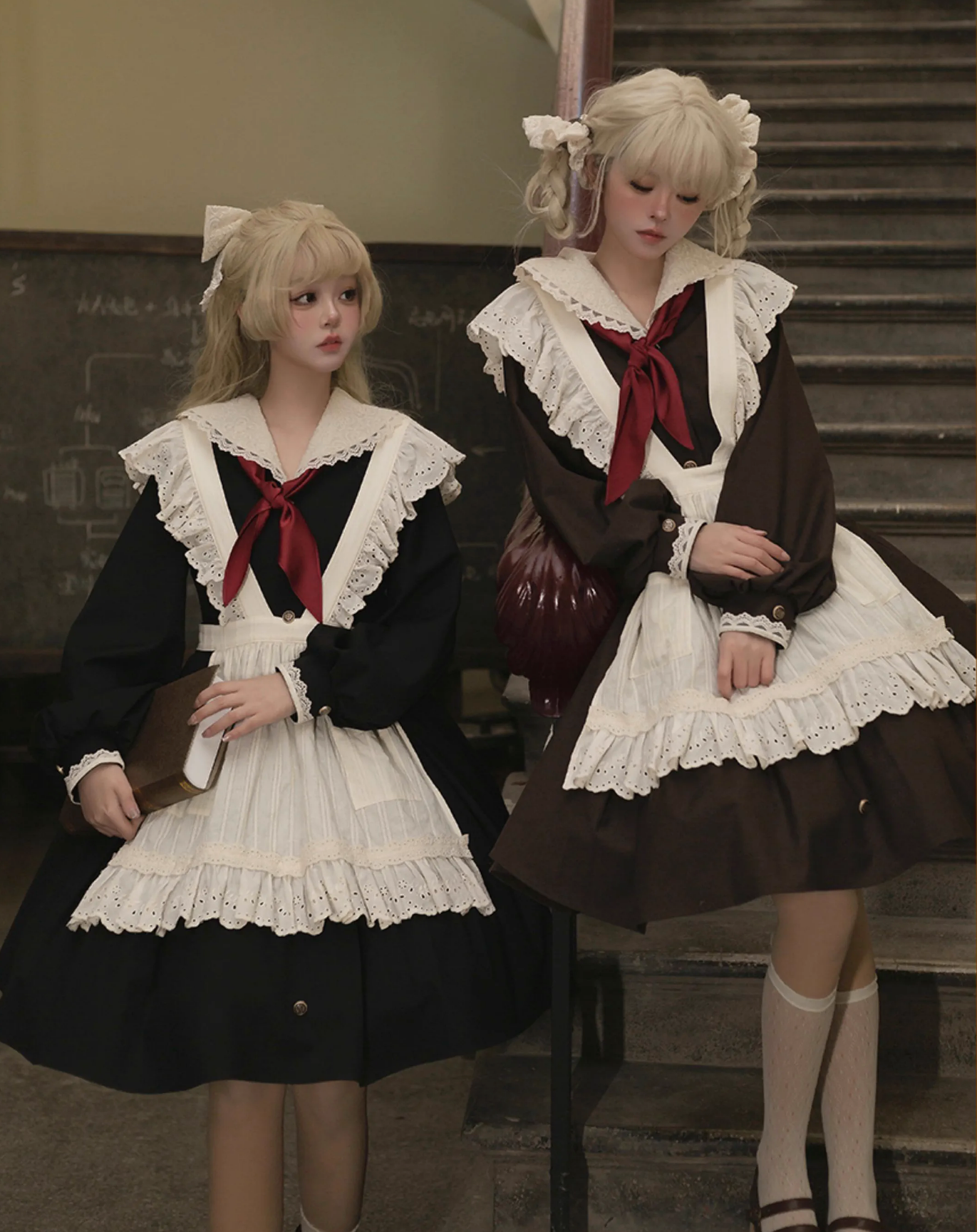 Haar Chou Elegante Juni-Serie + Bandreservierungen: Eva für 1 Schürze Chou Frist