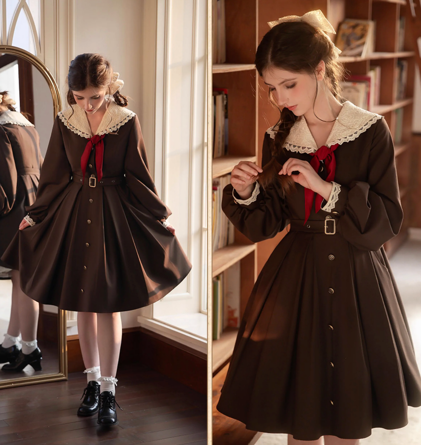 Deadline Spitzenkleid für Juni Eleganter Gürtel Eva 1 Kragen Reservierungen: