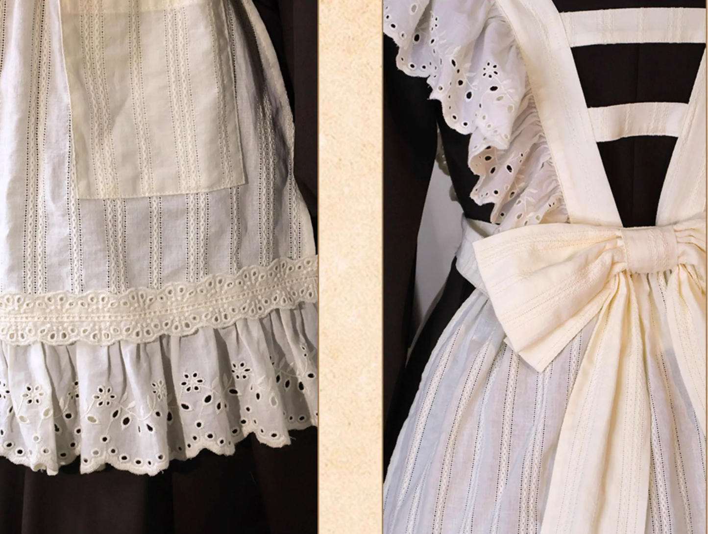 Haar Chou Elegante Juni-Serie + Bandreservierungen: Eva für 1 Schürze Chou Frist