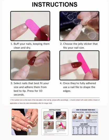 プレスオンネイルセット - ラッキーバンドル