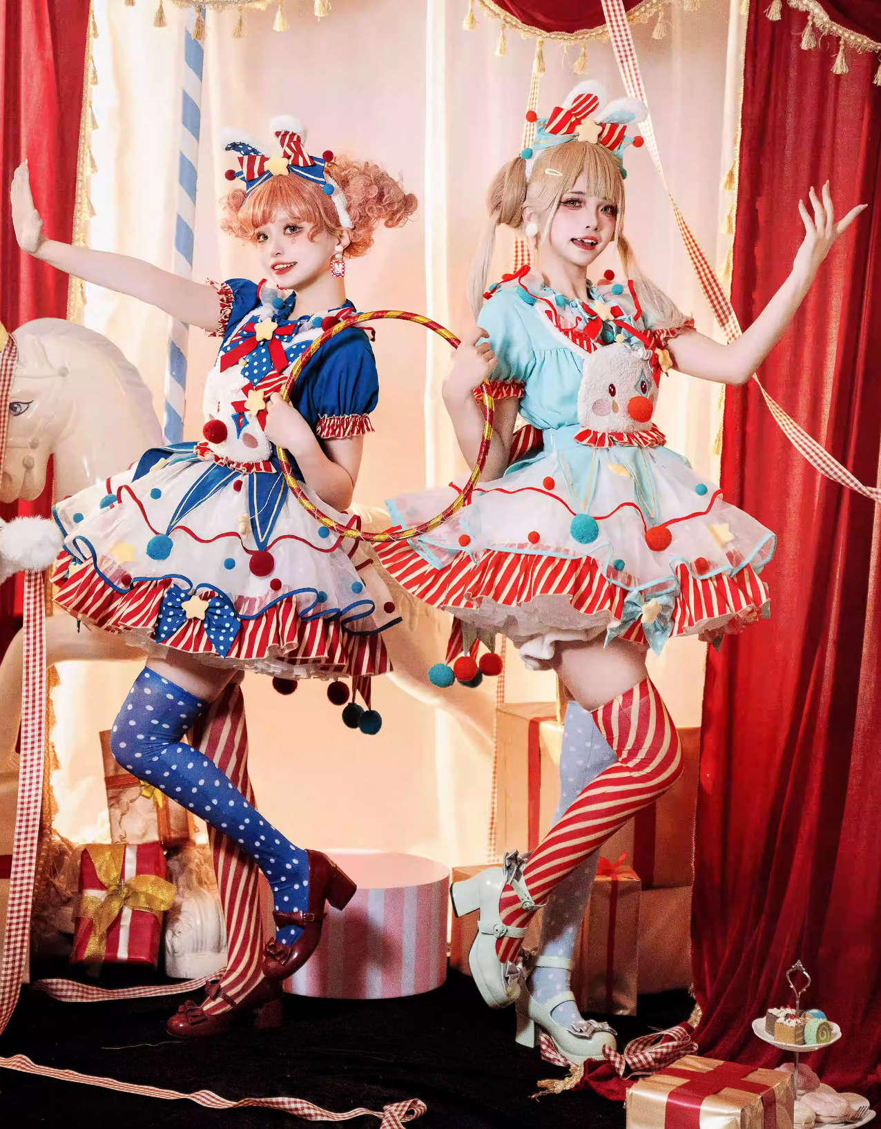 Pierrot Setup Complete Bunny Circus Dress