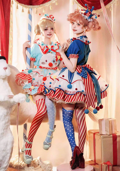 Pierrot Setup Complete Bunny Circus Dress