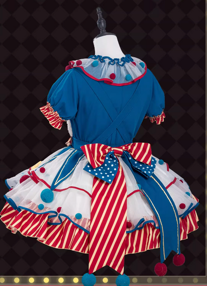 Complete Dress Pierrot Bunny Setup Circus