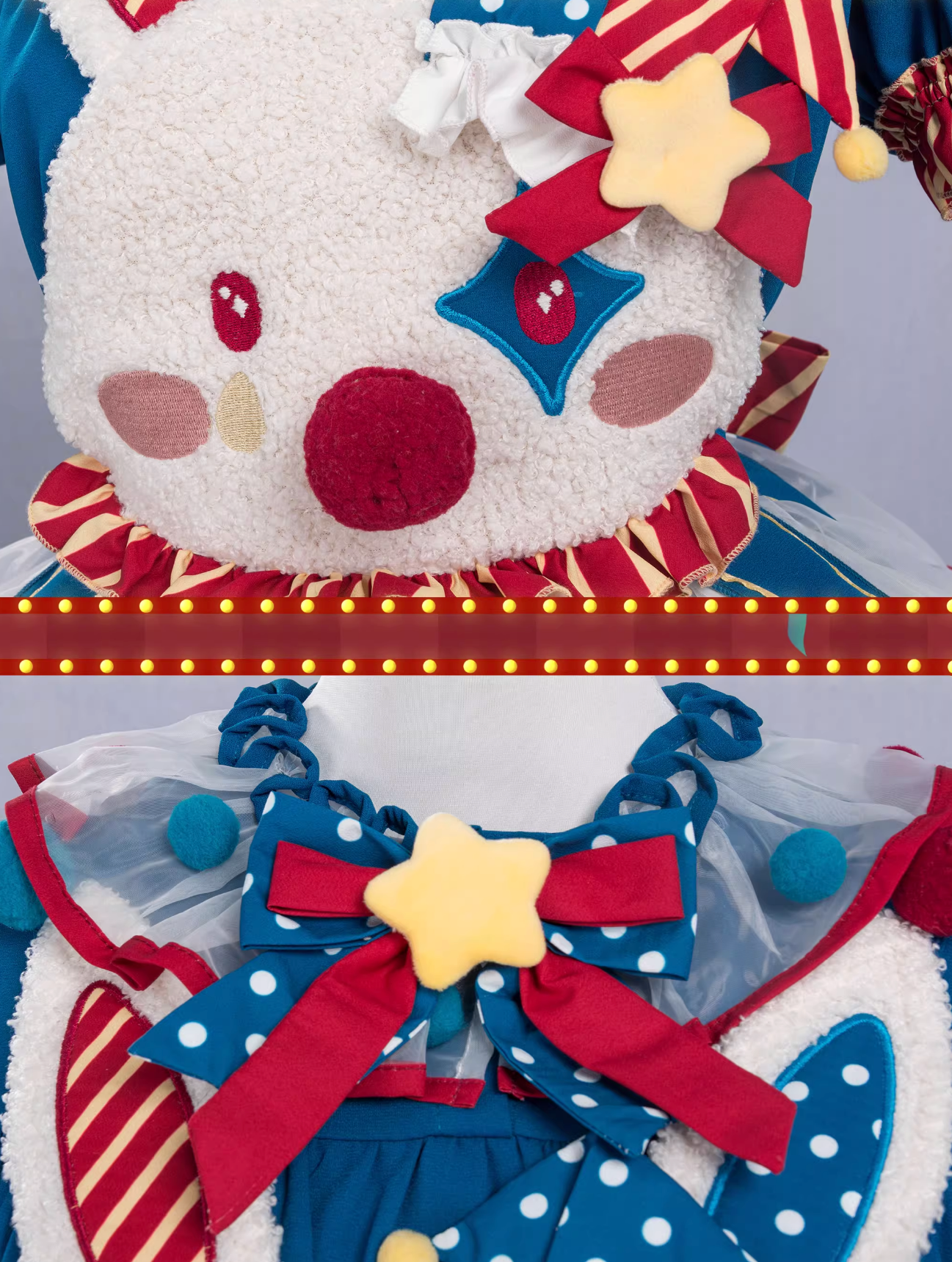 Complete Dress Pierrot Bunny Setup Circus