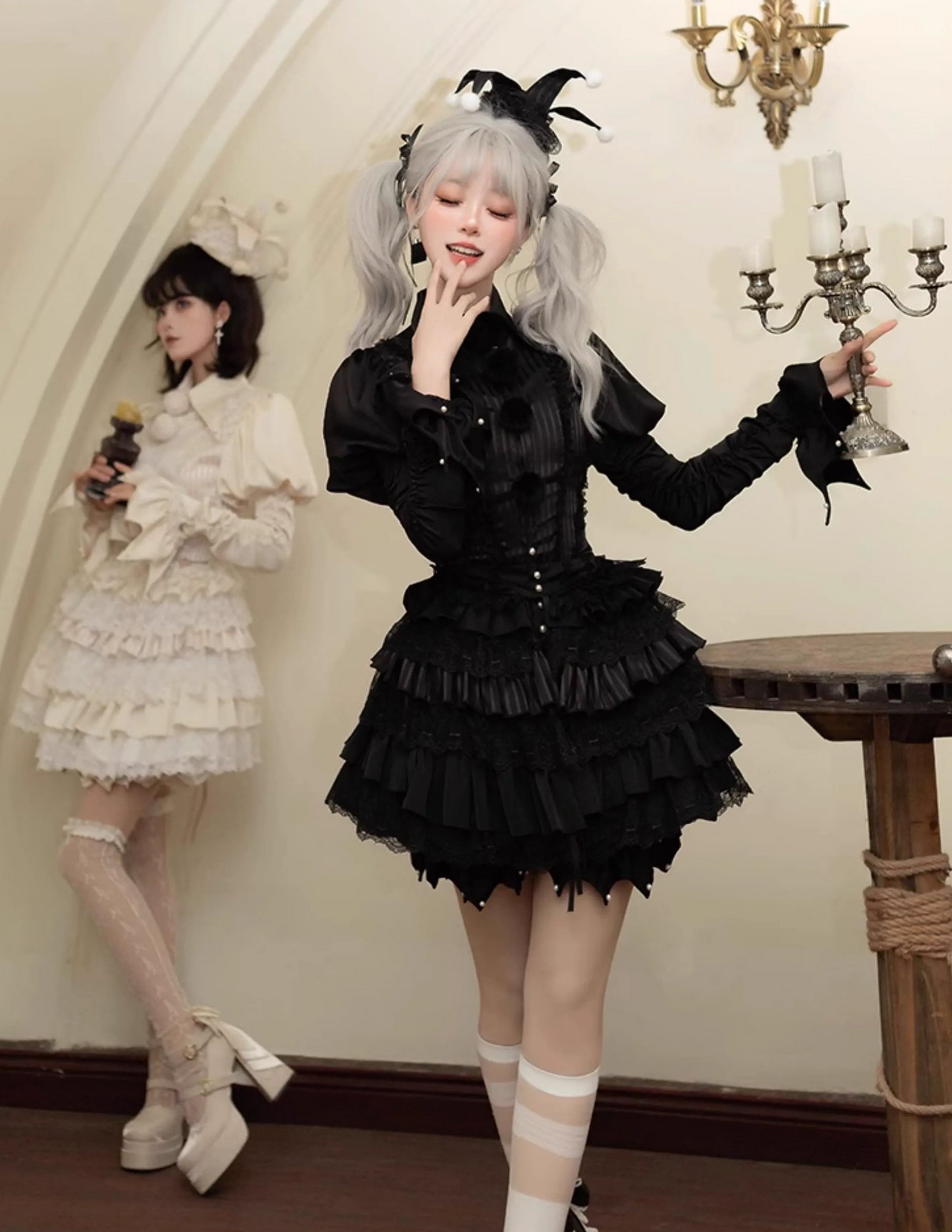 + プリンスセットアップハットピエロ