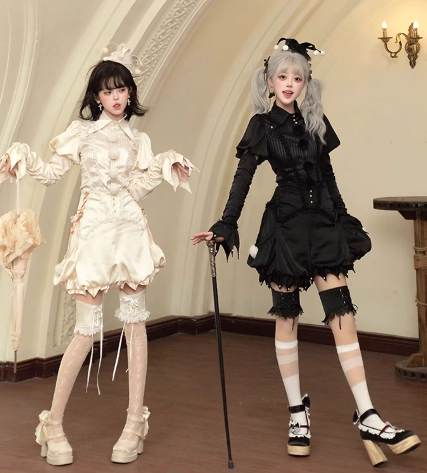 + プリンスセットアップハットピエロ