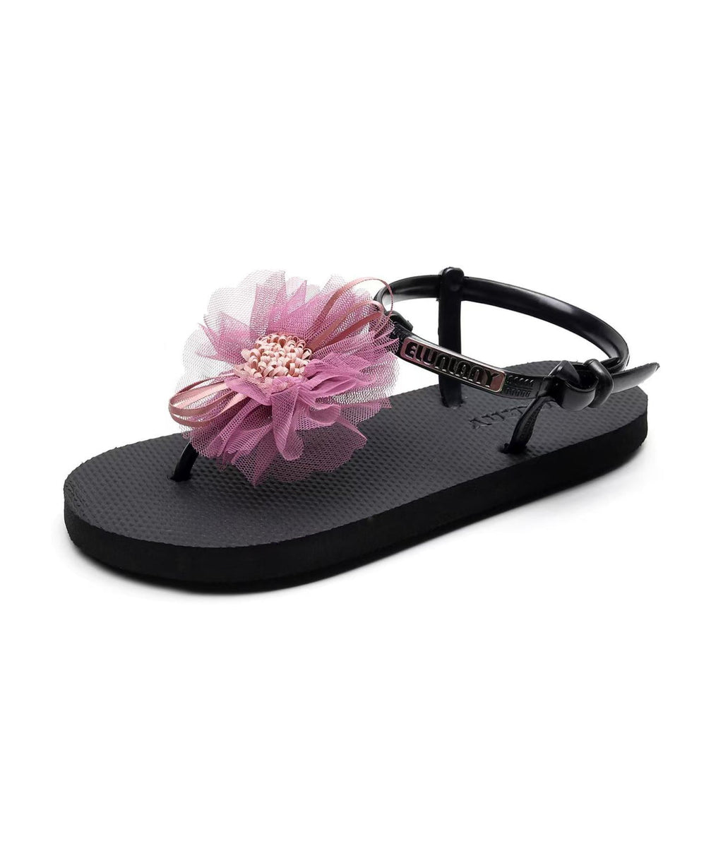 Urlaub Flip Grau 2025 Flops Neue Stil Strand Blume