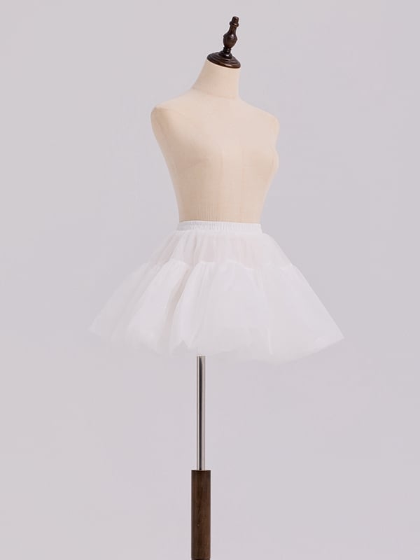 White Petticoat Lolita Daily 35cm