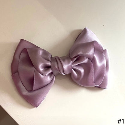 Bowknot Vintage Elegant Purple Hairclip Lolita