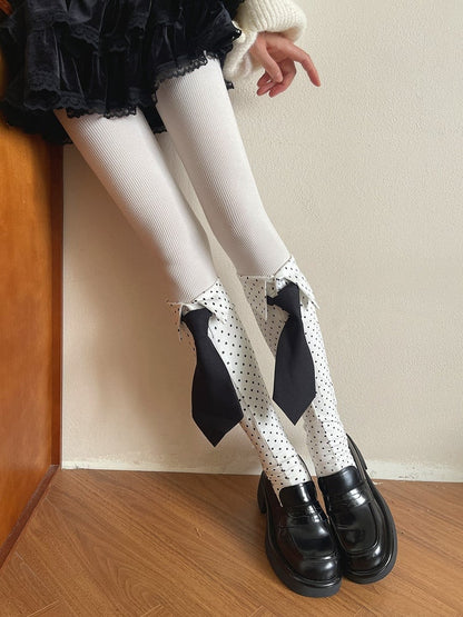 Accessories Black Tie Stockings