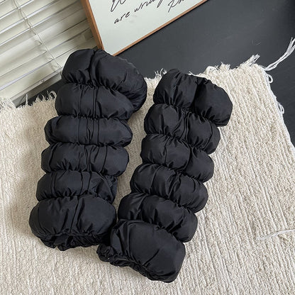 6 Puffer Design Warmers Donut-Inspired Leg Colors